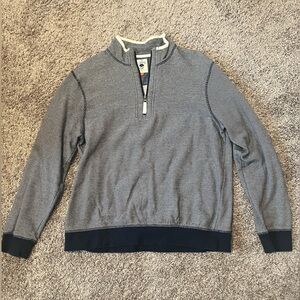 Men's Copper & Oak Navy Blue and White Pullover Sweatshirt